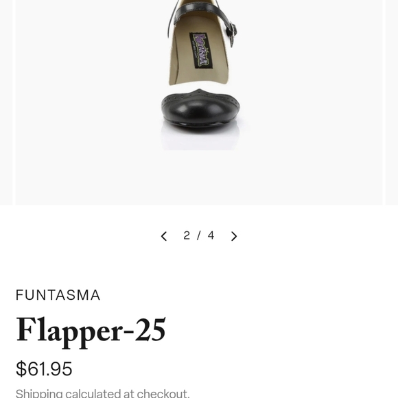 Oxford Mary Jane Pump size 8 - Picture 2 of 9